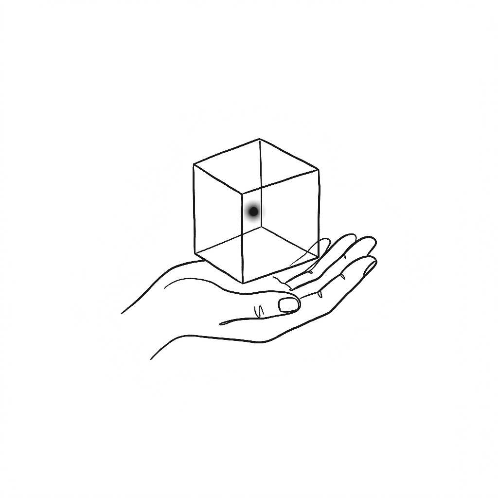 Minimal AI Reasoning & Logic Research Art
